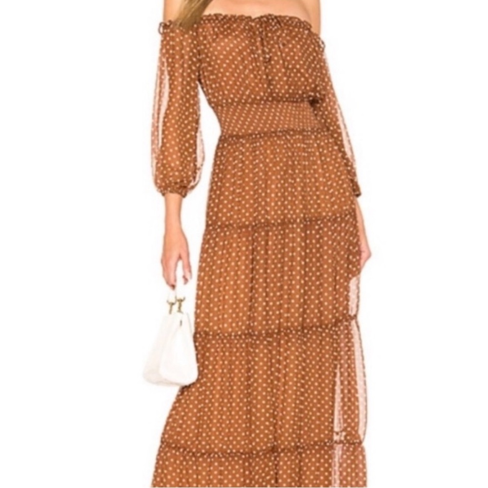 House of Harlow x Revolve Polka Dot dress